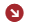 Väike punane ring, mis ümbritseb märke, et fail on teegist välja registreeritud.
